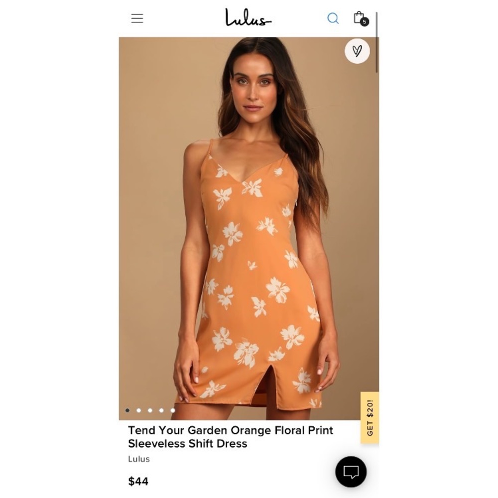 LuLu's Tend Your Garden Dress - Size Small